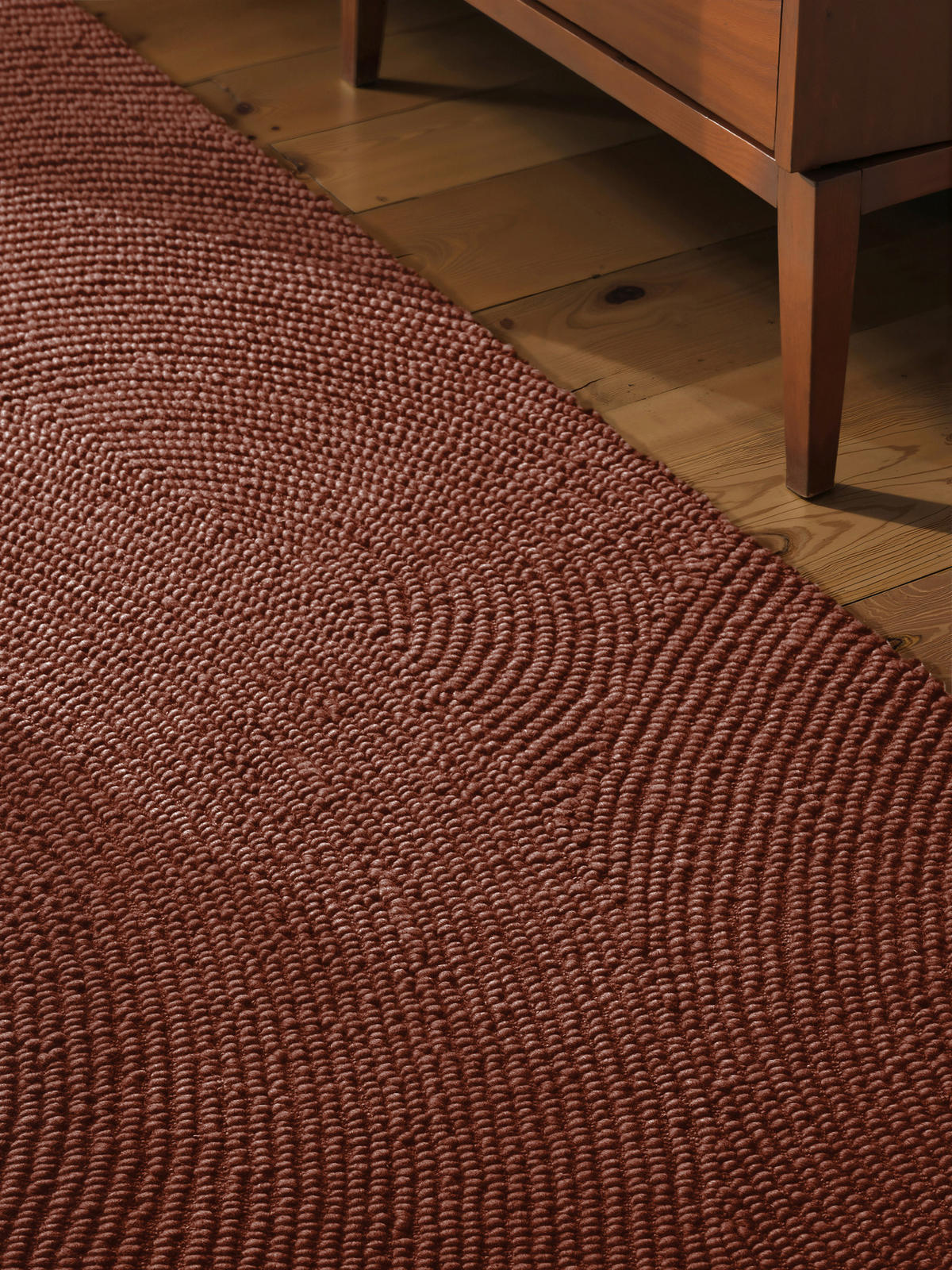 LÄUFER 80/200 cm Calmio  - Rotbraun, Basics, Textil (80/200cm) - Hanse Home