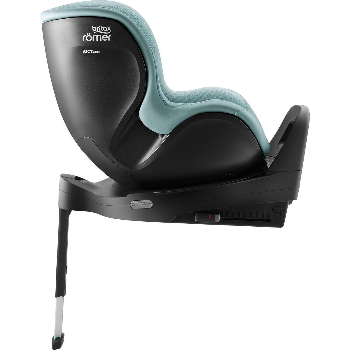 REBOARDER-KINDERSITZ Dualfix Pro M  - Pastellblau, Basics, Textil (44/48/74cm) - Britax Römer