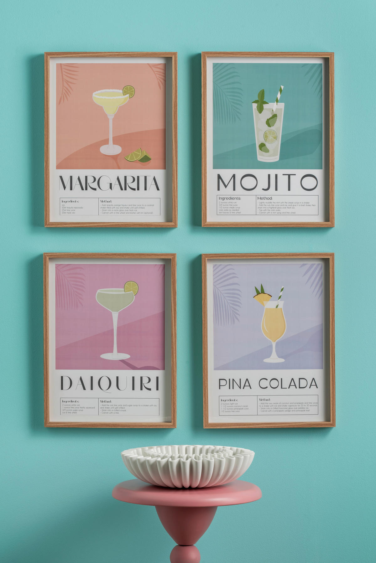 DEKOSCHALE - Weiß, Basics, Kunststoff (20/6cm) - Present Time