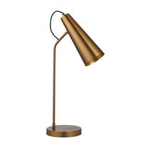 TISCHLEUCHTE 20/67,5 cm   - Messingfarben, KONVENTIONELL, Metall (20/67,5cm) - ENDON