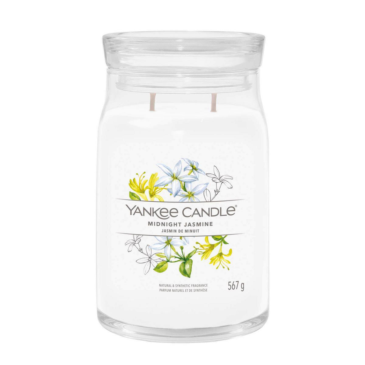 MIRISNA SVEĆA   - Osnovno, staklo (9,3/15,7/9,3cm) - Yankee Candle