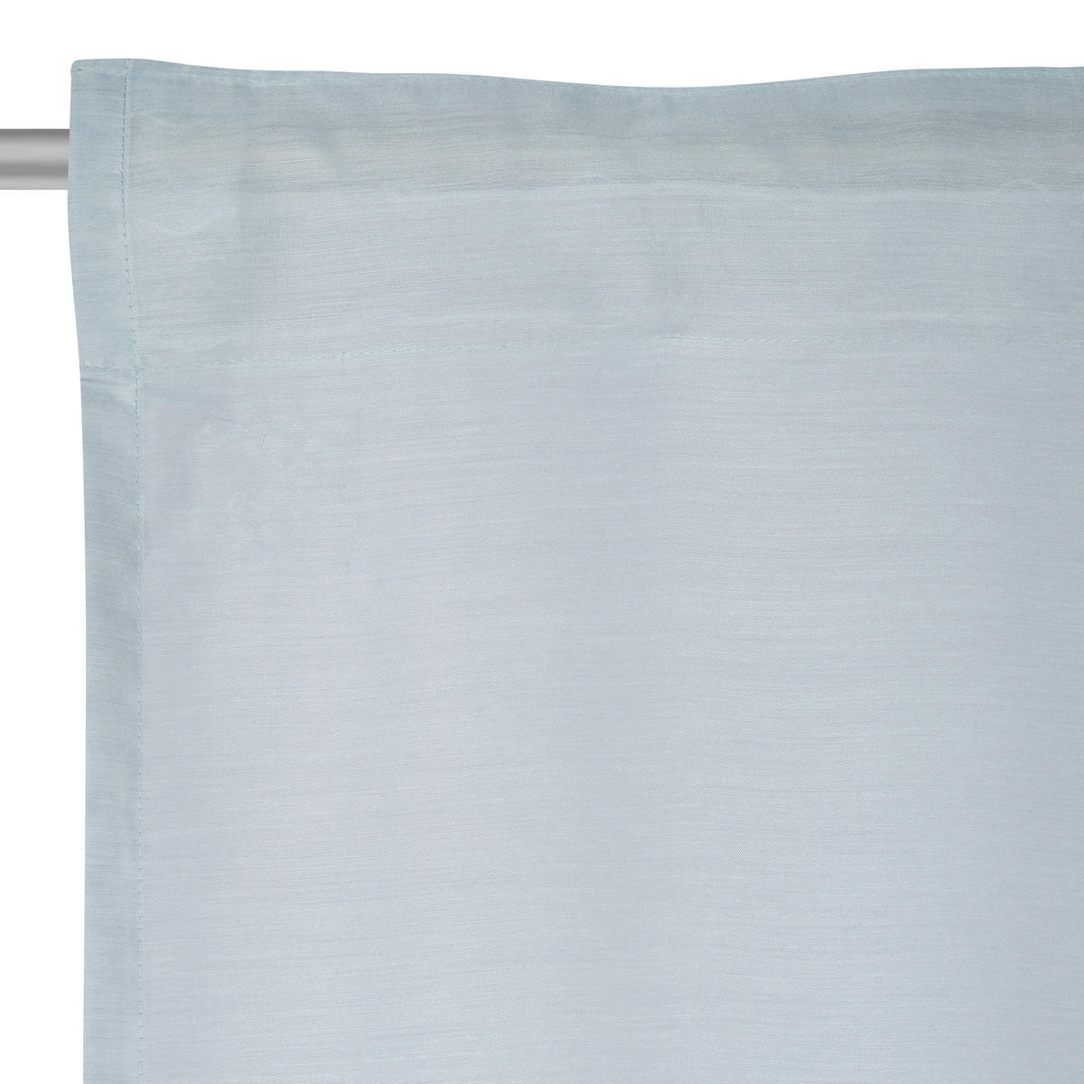 FERTIGVORHANG  transparent  135/245 cm   - Blau, Basics, Textil (135/245cm) - Esposa