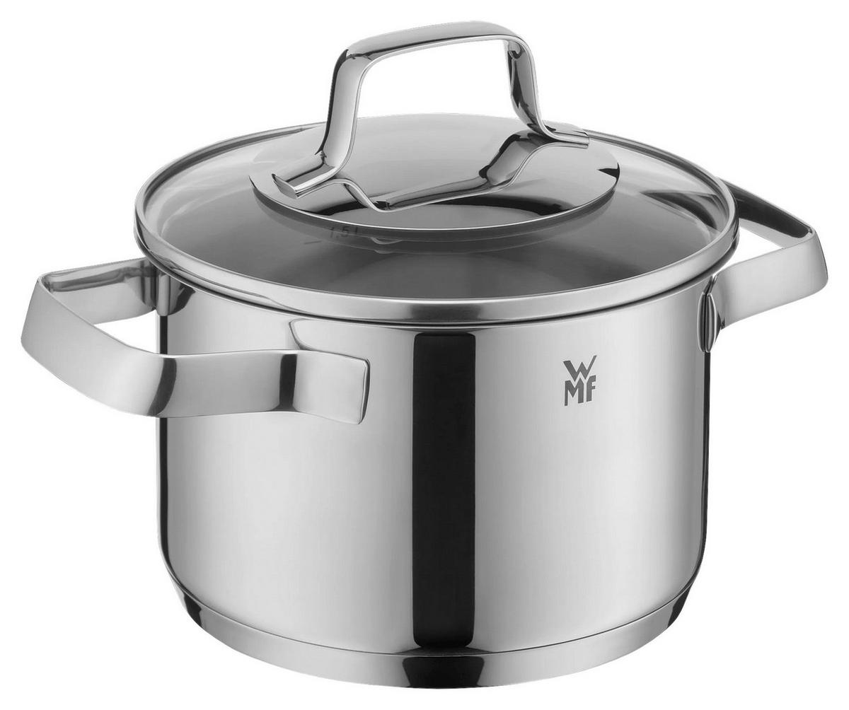KOCHTOPFSET Belmonte 5-teilig  - Edelstahlfarben, Basics, Metall - WMF