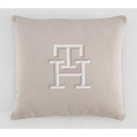 PÁRNAHUZAT 40/40 cm  - bézs/fekete, Design, textil (40/40cm) - Tommy Hilfiger