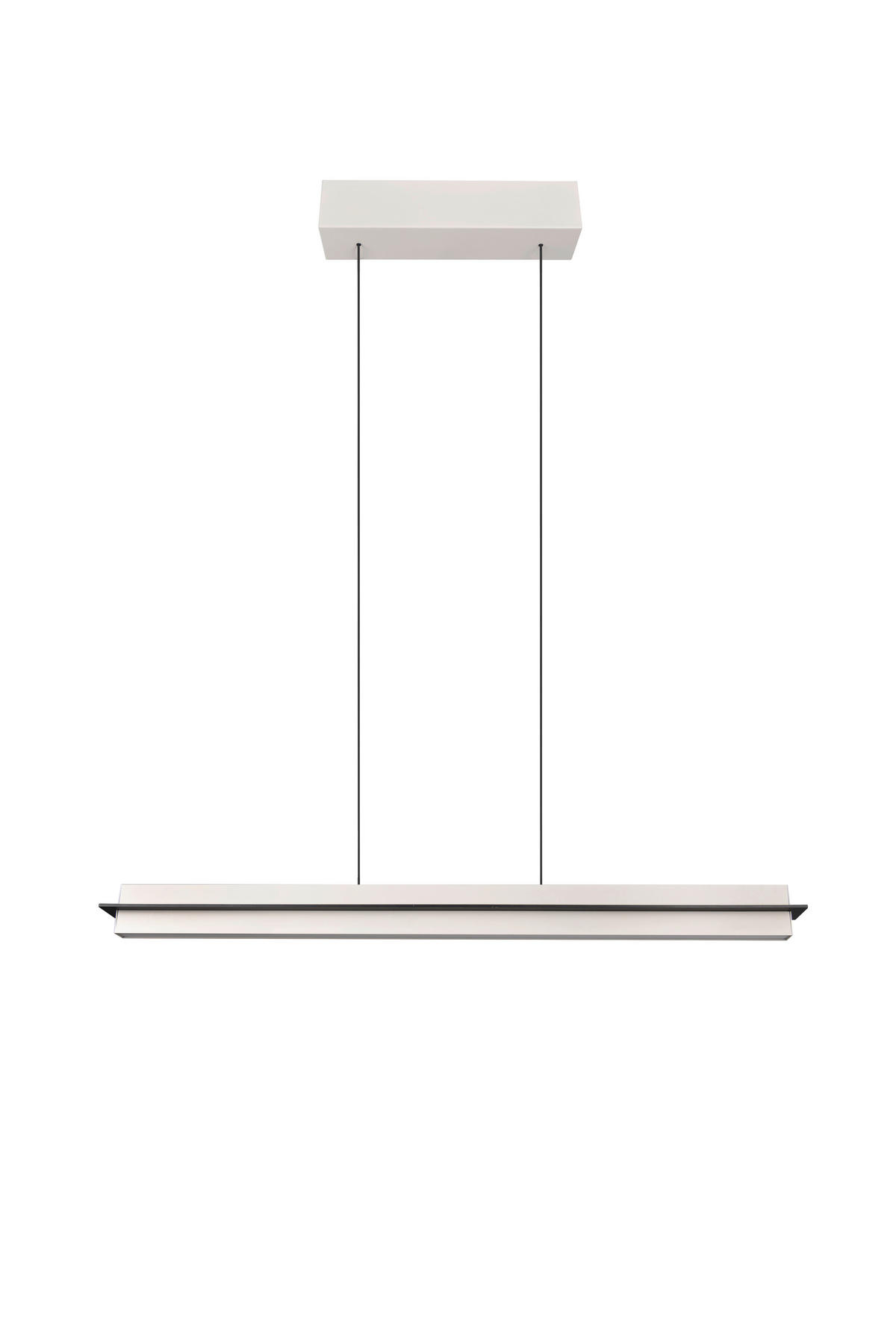 LED-PENDELLEUCHTE Emerson 98/9/150 cm   - Grau, Design, Metall (98/9/150cm) - Trio Leuchten