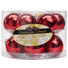 SADA VÁNOČNÍCH KOULÍ - bordeaux, Lifestyle, sklo (6cm) SADA VÁNOČNÍCH KOULÍ - bordeaux, Lifestyle, sklo (6cm)