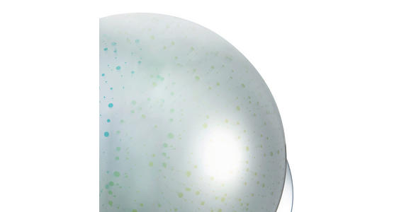TISCHLEUCHTE Galaxy 20/25 cm  - Chromfarben, LIFESTYLE, Glas/Metall (20/25cm) - Novel
