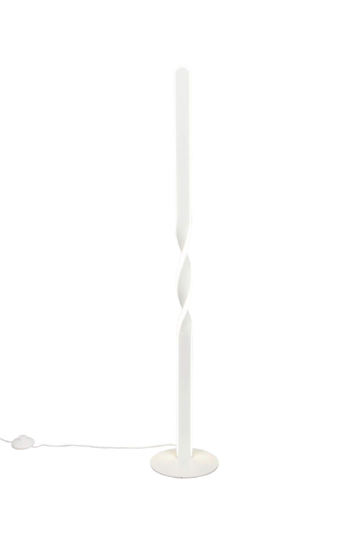 LED ÁLLÓLÁMPA - fehér, Basics, műanyag/fém (20/110/21,5cm)