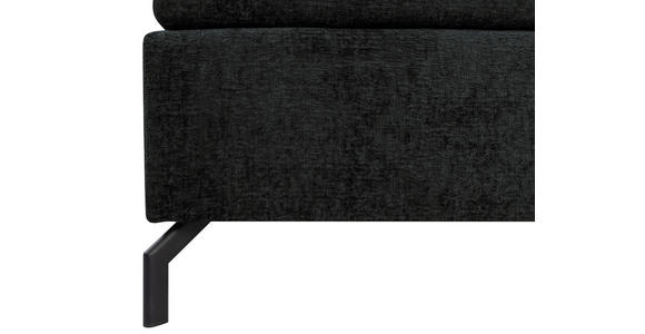 BOXSPRINGBETT 140/200 cm  in Schwarz  - Schwarz, Design, Textil/Metall (140/200cm) - Esposa