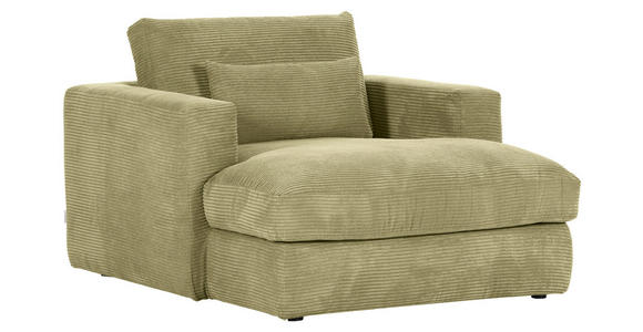 XXL-SESSEL - Schwarz/Hellgrün, ROMANTIK / LANDHAUS, Kunststoff/Textil (120/67/140cm) - Landscape