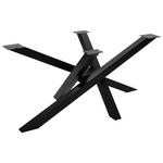 TISCHGESTELL in Metall 160/70/72 cm   - Schwarz, Design, Metall (160/70/72cm) - Landscape