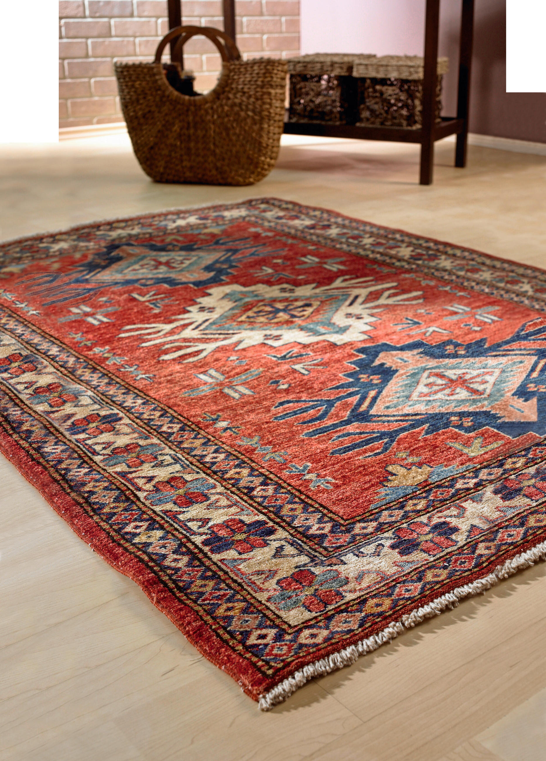 ORIENTALISK MATTA 120/180 cm Kazak Exklusiv  - multicolor, Lifestyle (120/180cm) - Cazaris