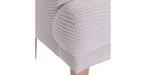 SITZBANK in Textil Creme, Weiß, Eichefarben  - Eichefarben/Creme, Design, Holz/Textil (190/83/70cm) - Landscape