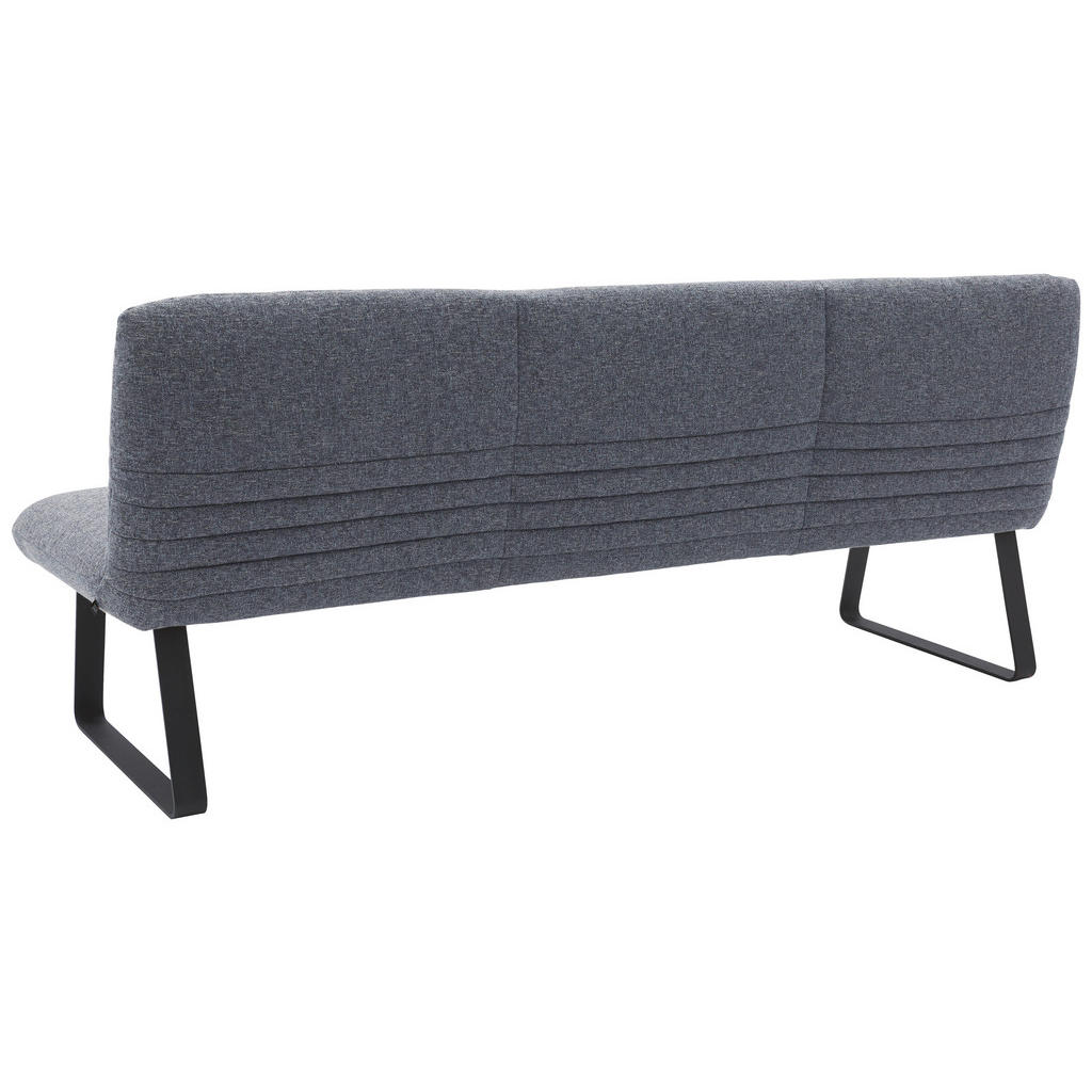 Thumbnail - Dieter Knoll Sitzbank, Dunkelblau, Metall, Textil, 3-Sitzer, 221x90x70 cm, Emas, Dgm, Stoffauswahl, mit Rückenlehne, in ...
