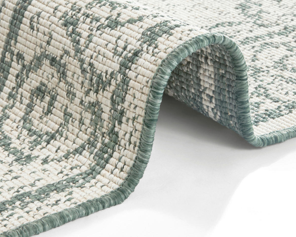 OUTDOORTEPPICH 200/290 cm Twin Supreme Creme, Grün  - Creme/Grün, Design, Kunststoff (200/290cm)
