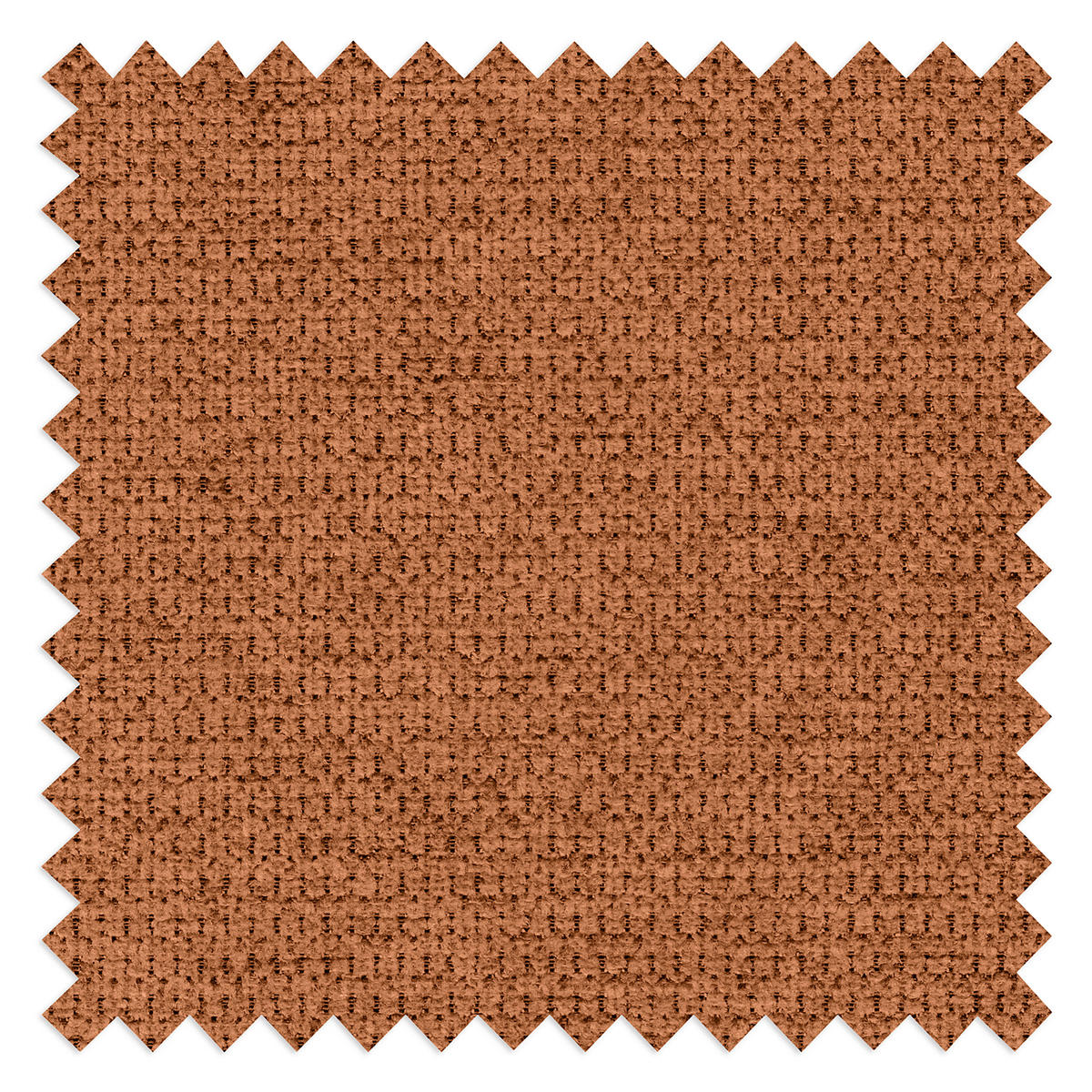 RELAXLIEGE in Chenille Rostfarben  - Rostfarben/Silberfarben, Design, Textil/Metall (65/95/171cm) - Celina Home