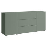 KOMODA     boje kadulje  - siva/boje kadulje, Design, drvni materijal/plastika (150/68/38,5cm) - P & B