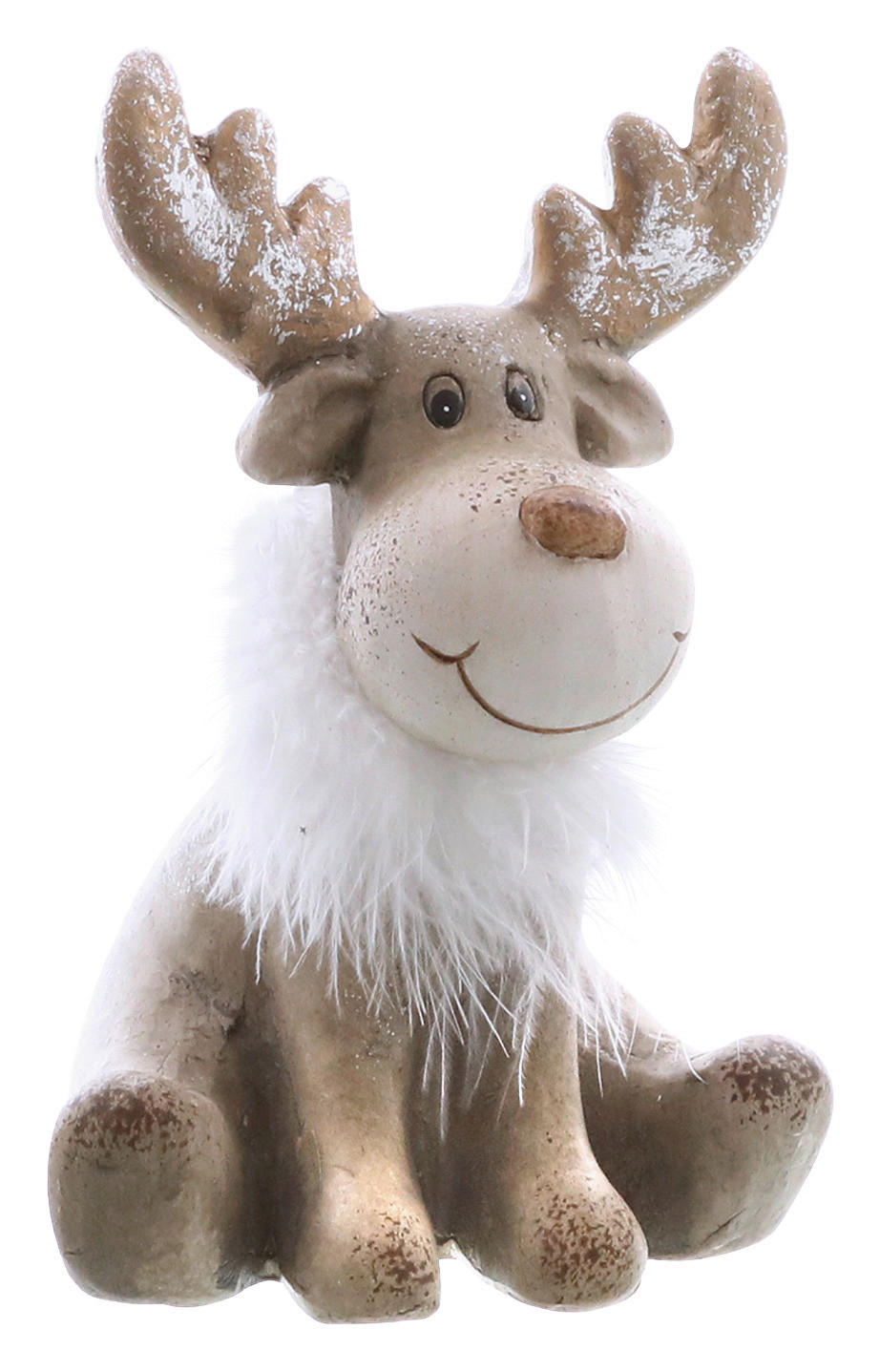 DEKOELCH - Grau, LIFESTYLE, Keramik (10,5/11/15cm) - X-Mas