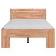BETT 120/200 cm  in Kernbuche  - Kernbuche, Natur, Holz (120/200cm) - Linea Natura