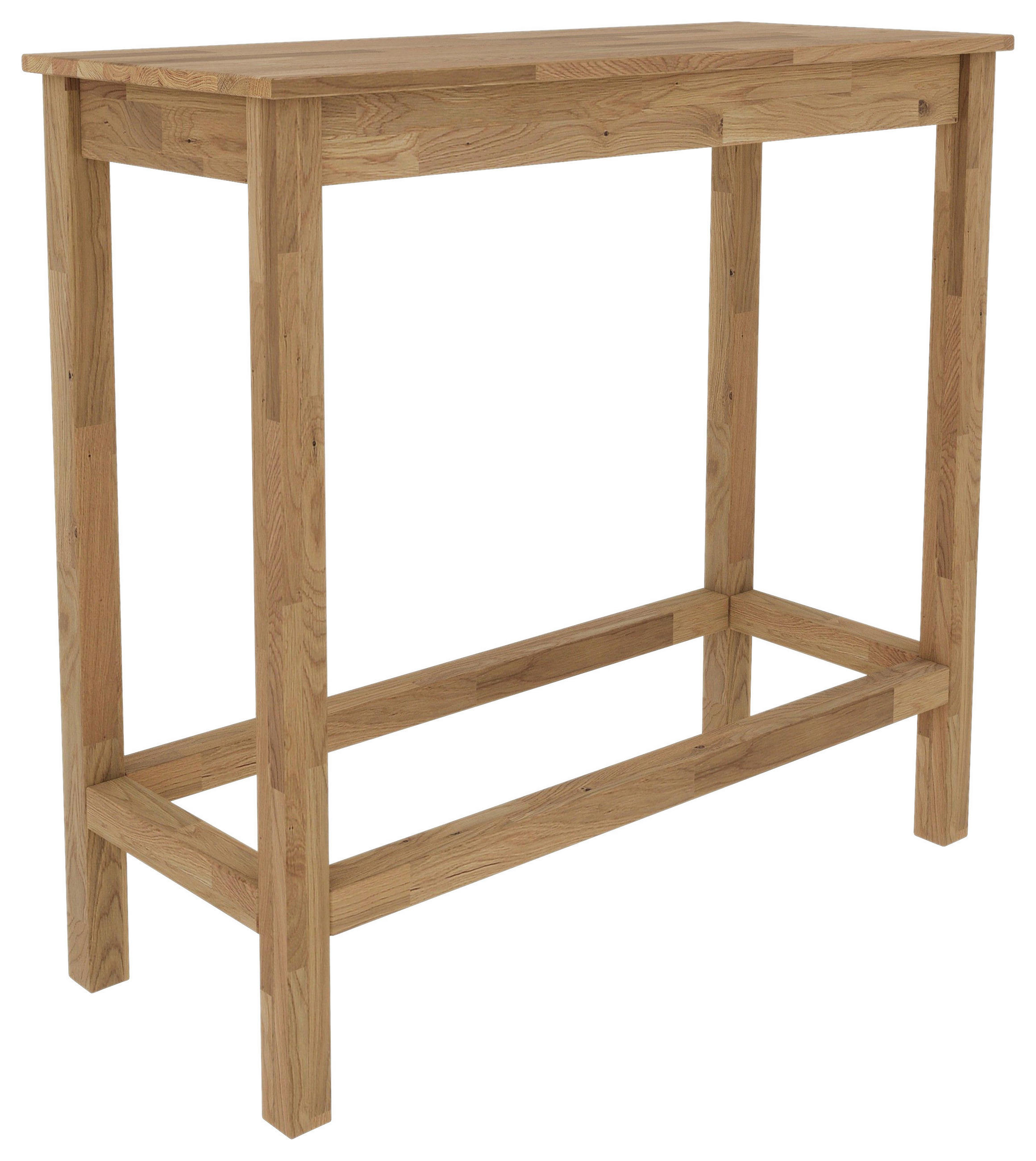 BAROVÝ STŮL, divoký dub, divoký dub, 108/45/107 cm - divoký dub, Konvenční, dřevo (108/45/107cm) - Cantus