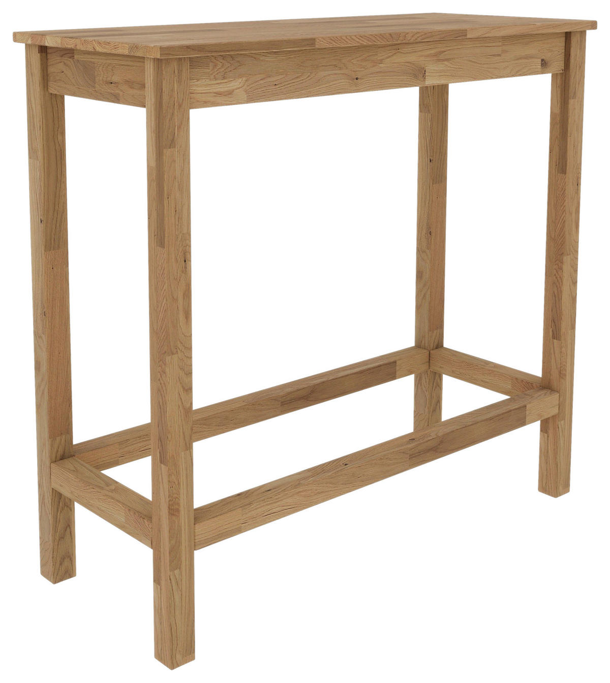 BAROVÝ STŮL, divoký dub, divoký dub, 108/45/107 cm - divoký dub, Konvenční, dřevo (108/45/107cm) - Cantus