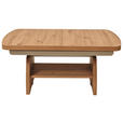 COUCHTISCH in Holz 125-245/75/55-74 cm  - Wildeiche, KONVENTIONELL, Holz (125-245/75/55-74cm) - Venda