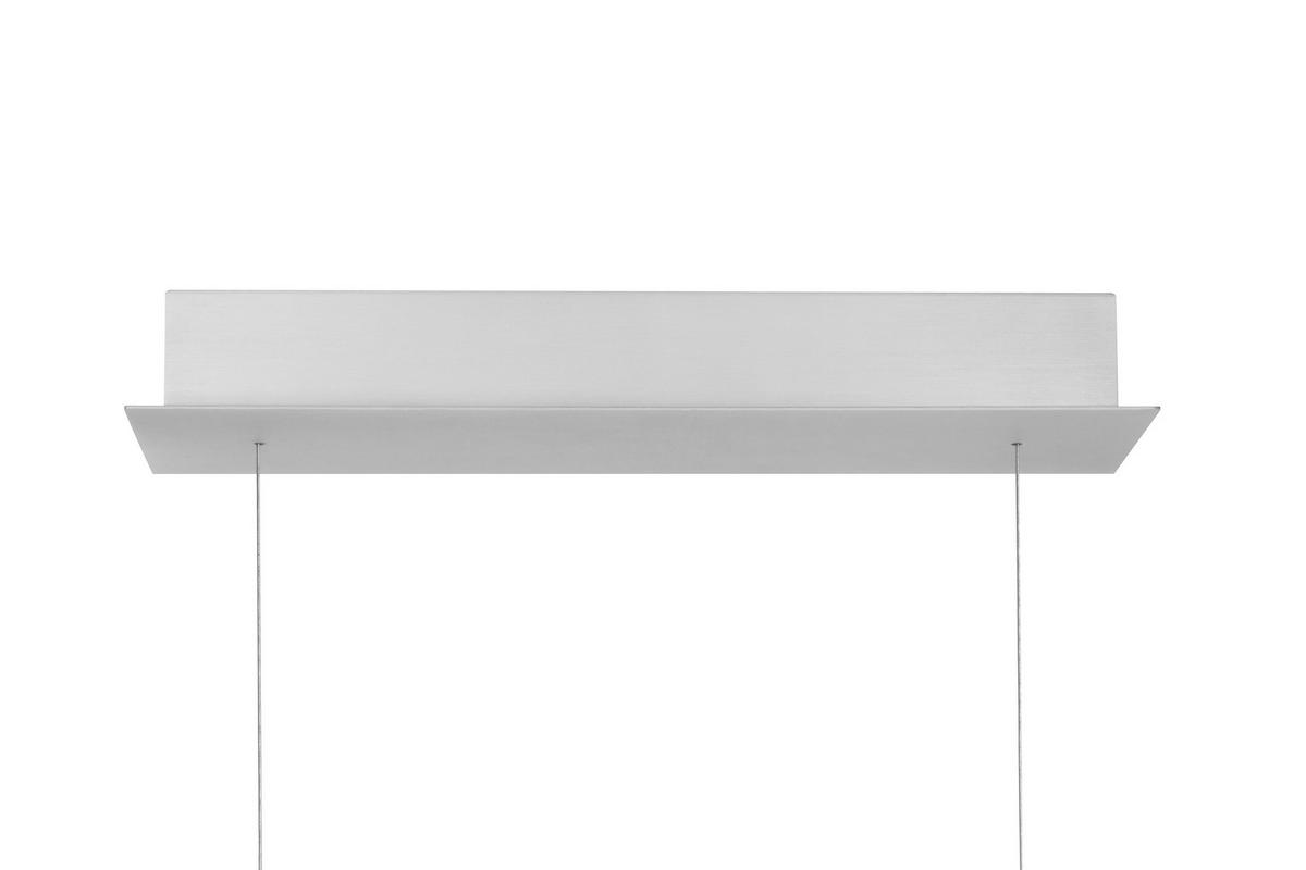 ZÁVĚSNÉ LED SVÍTIDLO, 115/13/200 cm  - barvy hliníku, Basics, kov/plast (115/13/200cm) - Novel