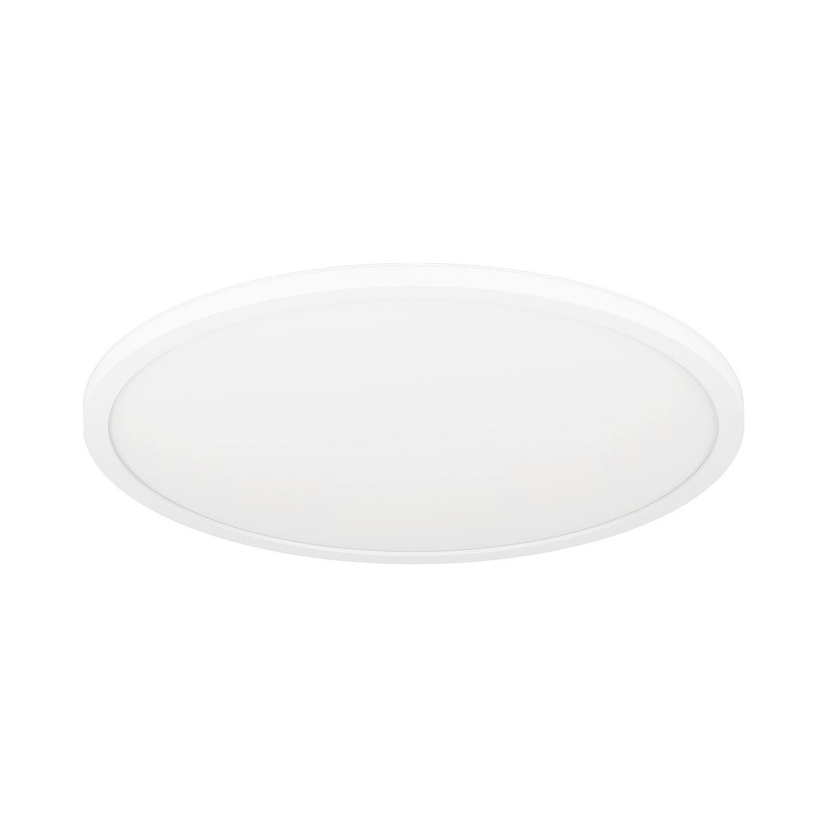 STROPNÍ LED SVÍTIDLO, 42/2,5 cm  - bílá, Basics, plast (42/2,5cm)