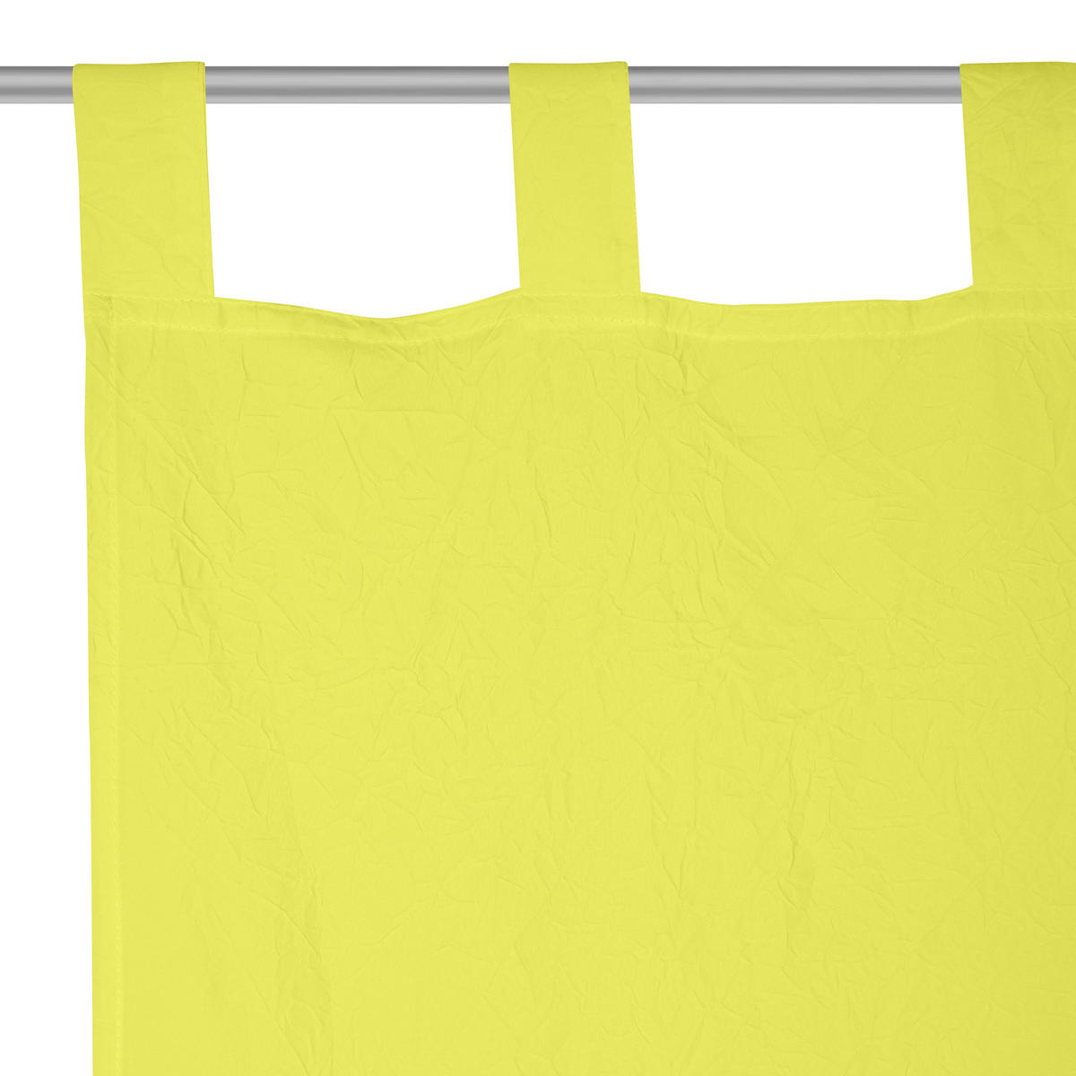 ZAVJESA S OMČAMA limeta  135/245 cm  - limeta, Design, tekstil (135/245cm) - Boxxx