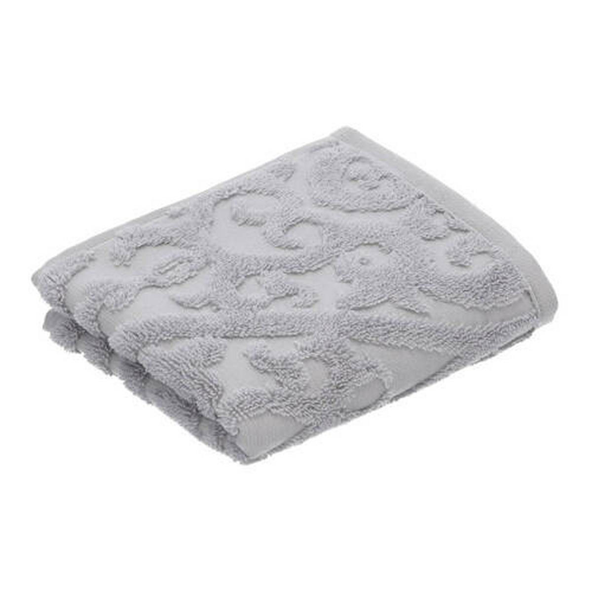 GÄSTETUCH 50/50 cm Fidelio Grau  - Grau, Basics, Textil (50/50cm) - Vossen