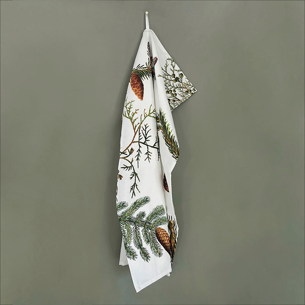 Thumbnail - Geschirrtuch-Set, Waldgrün, Textil, 3-teilig, 50x70 cm, hochwertige Qualität, Kochen, Geschirrtücher & Schürzen, Geschir...