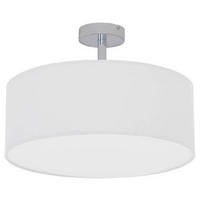 DECKENLEUCHTE 40/24 cm   - Weiß, Design, Textil/Metall (40/24cm) - Näve