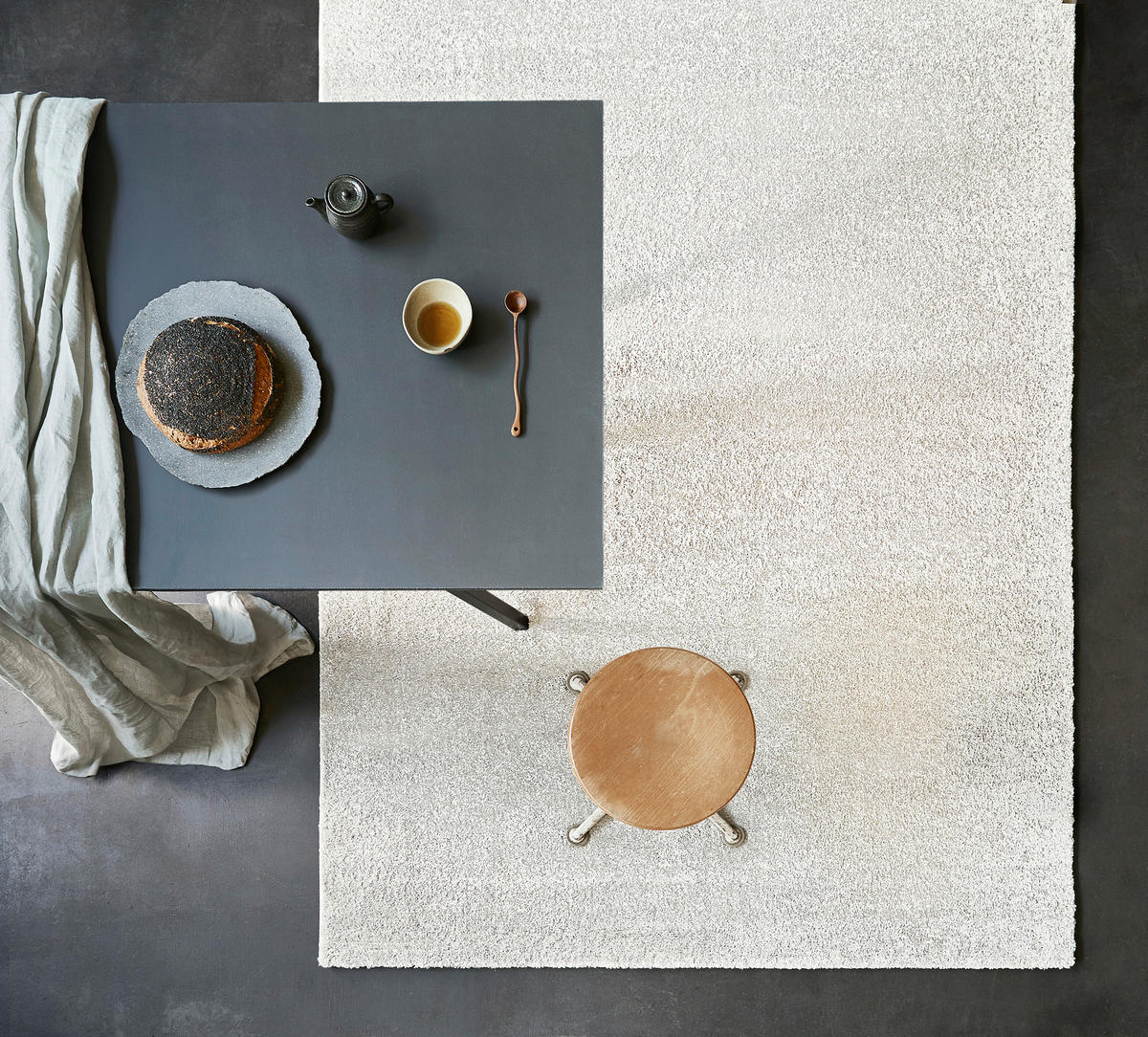 WEBTEPPICH 133/200 cm Tilda Weiß  - Weiß, Design, Textil (133/200cm) - WECON HOME BASIC