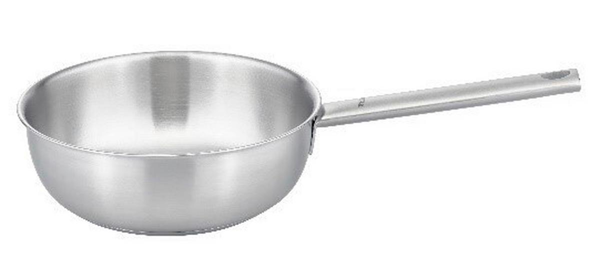 STIELKASSEROLLE Lafer  - Silberfarben, Basics, Metall (20cm) - Johann Lafer