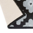 WEBTEPPICH 80/150 cm Schwarz  - Schwarz, Design, Kunststoff/Textil (80/150cm) - Novel