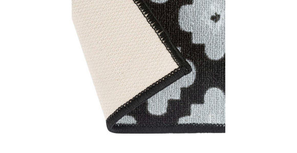 LÄUFER 80/250 cm Schwarz - Schwarz, Design, Kunststoff/Textil (80/250cm) - Novel