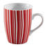KAFFEEBECHERSET 4-teilig Keramik Porzellan Rot - Rot, Basics, Keramik (0,25l) - Homeware
