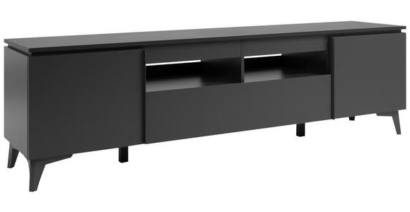 TV-ELEMENT 177/51,5/40 cm - Schieferfarben/Anthrazit, KONVENTIONELL, Holzwerkstoff/Kunststoff (177/51,5/40cm) - Carryhome