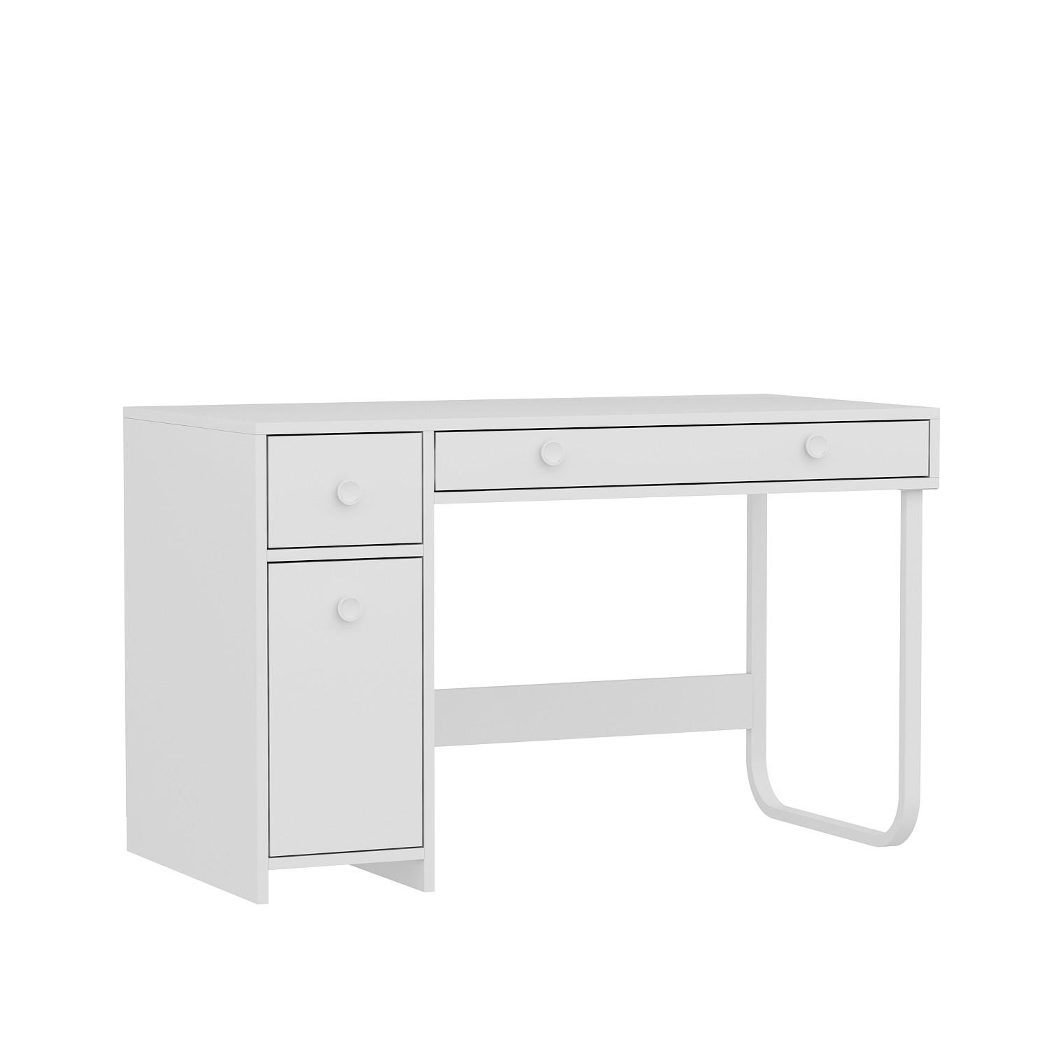 Livetastic Schreibtisch Asil Çm002 Schreibtisch Weiß 60x74x120 cm