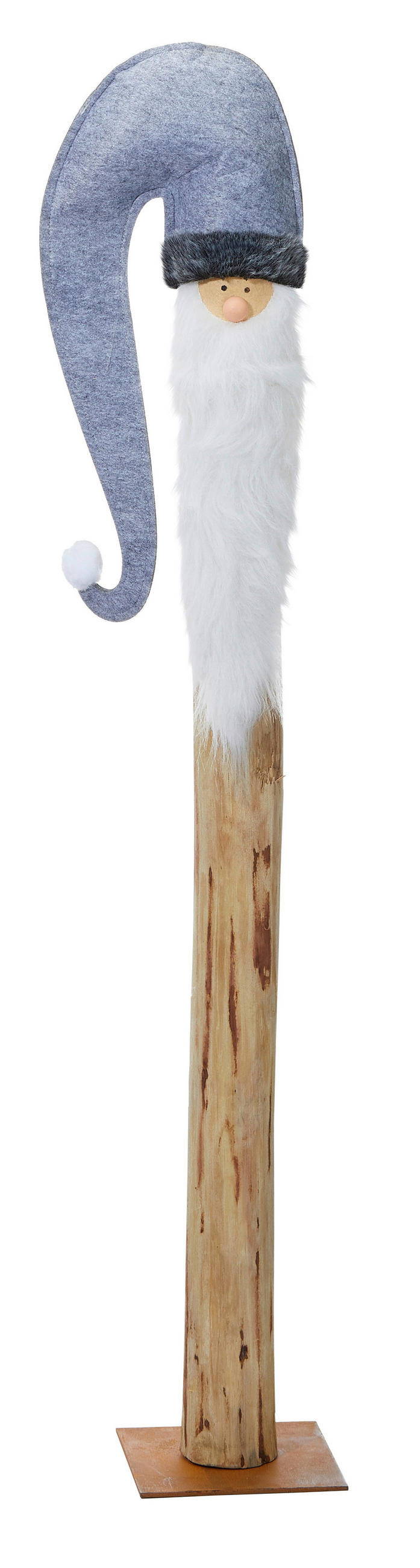WICHTEL  - Grau, Basics, Holz/Kunststoff (25/100/20cm) - X-Mas