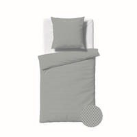 BETTWÄSCHE Lech Flanell 200/200 cm  - Grau, Basics, Textil (200/200cm) - Fleuresse