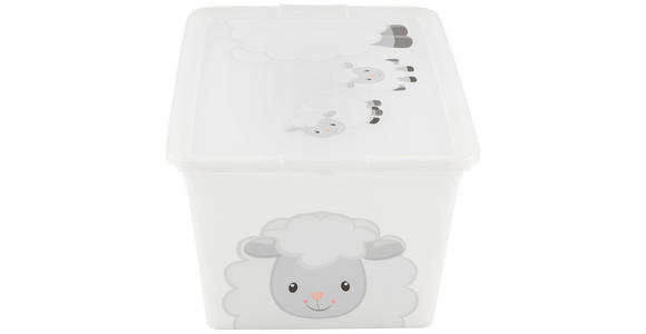 SPIELZEUGBOX 48,5/36/25 cm - Transparent, Basics, Kunststoff (48,5/36/25cm) - My Baby Lou
