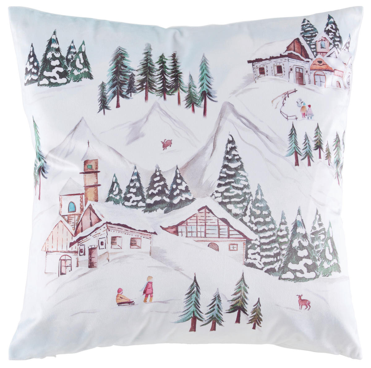 PREVLEKA BLAZINE 45/45 cm  - večbarvno, Konvencionalno, tekstil (45/45cm) - X-Mas