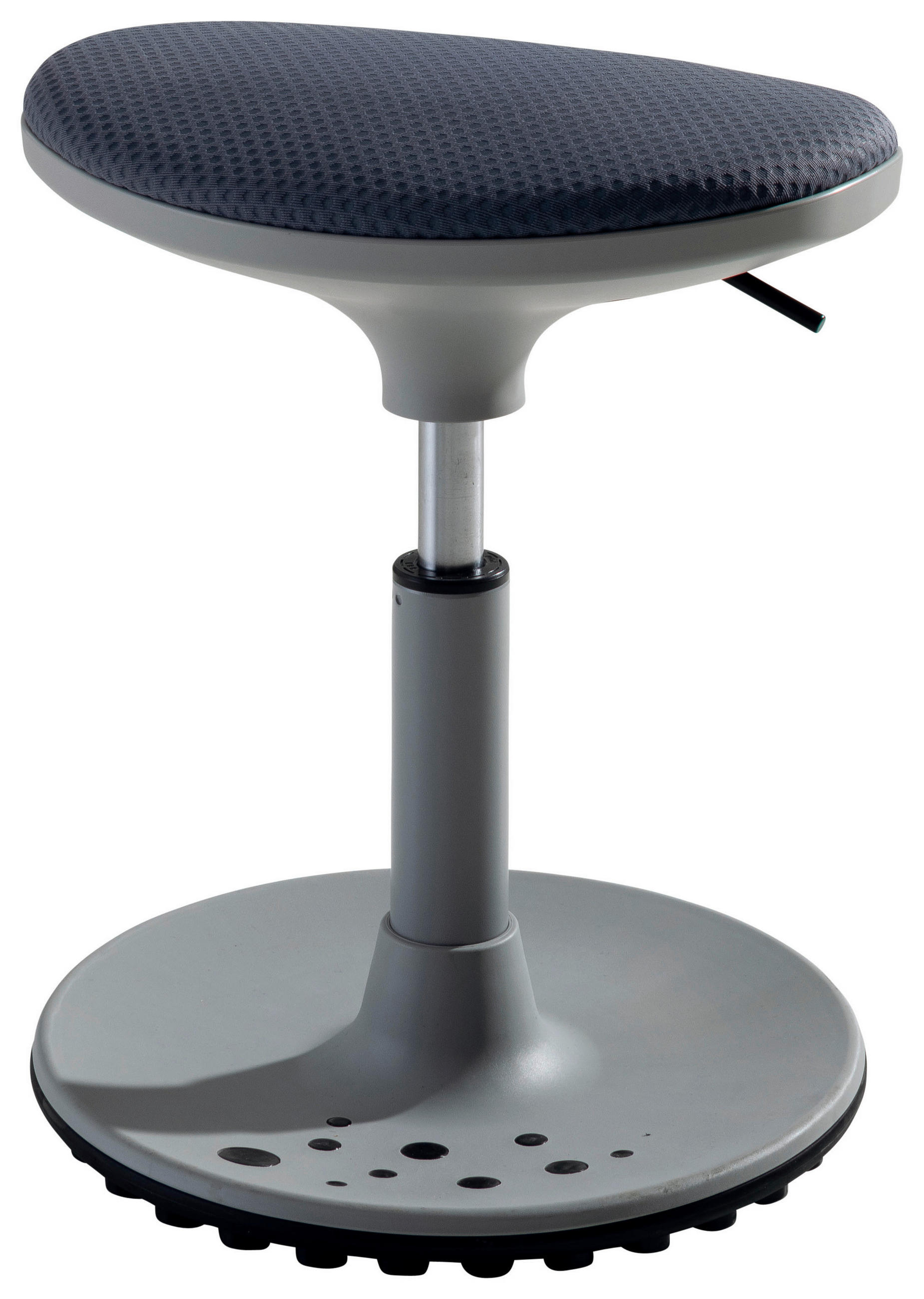 TABURET DE BIROU - gri, Design, plastic/metal (38/48/27,5cm) - Paidi