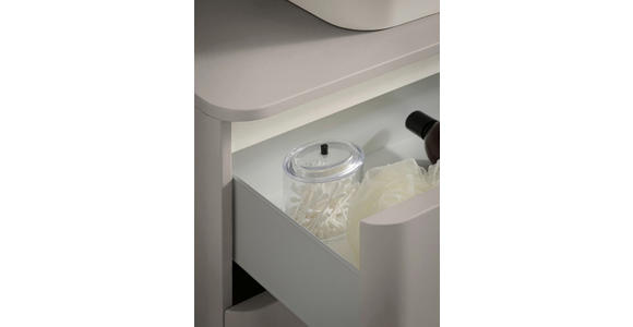 WASCHTISCHKOMBI 101 cm  - Kaschmir/Weiß, KONVENTIONELL, Keramik/Holzwerkstoff (101cm) - Xora