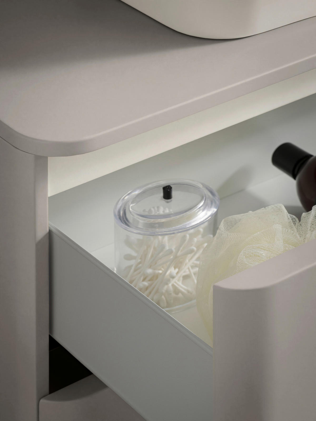 WASCHTISCHKOMBI 101 cm  - Kaschmir/Weiß, KONVENTIONELL, Keramik/Holzwerkstoff (101cm) - Xora