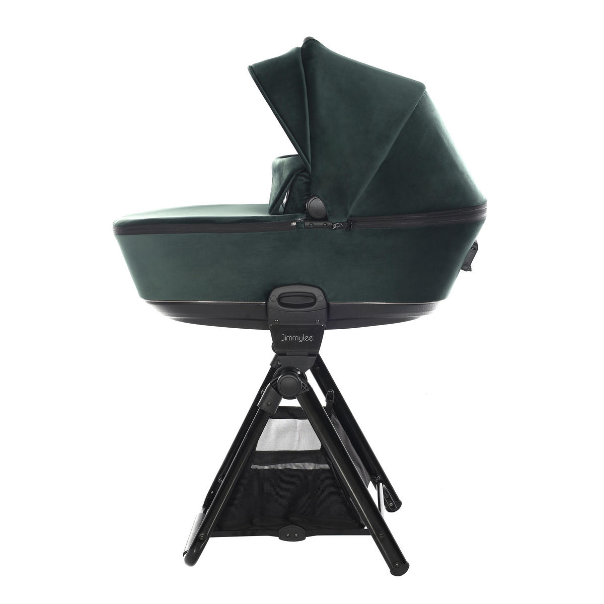 BABYSCHALENGESTELL  - Schwarz, Basics, Textil/Metall (50/52/61cm) - Jimmylee