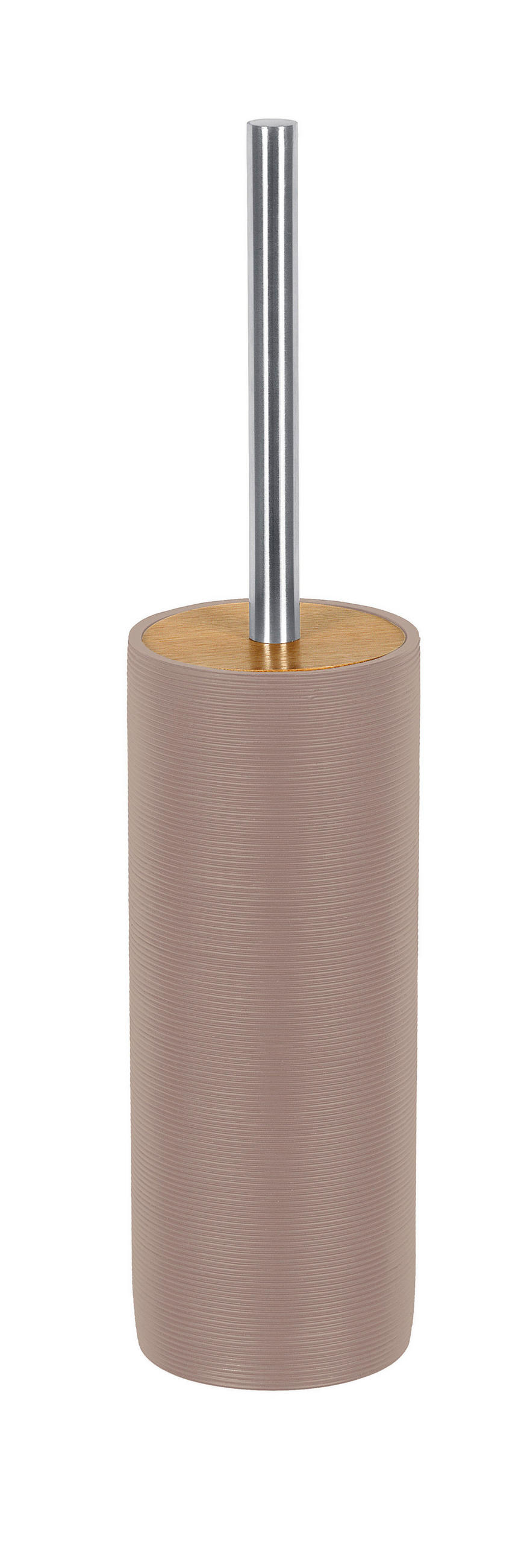 WC SADA - ŠTĚTKA A DRŽÁK - béžová, Basics, kov/plast (9/40cm) - Kleine Wolke