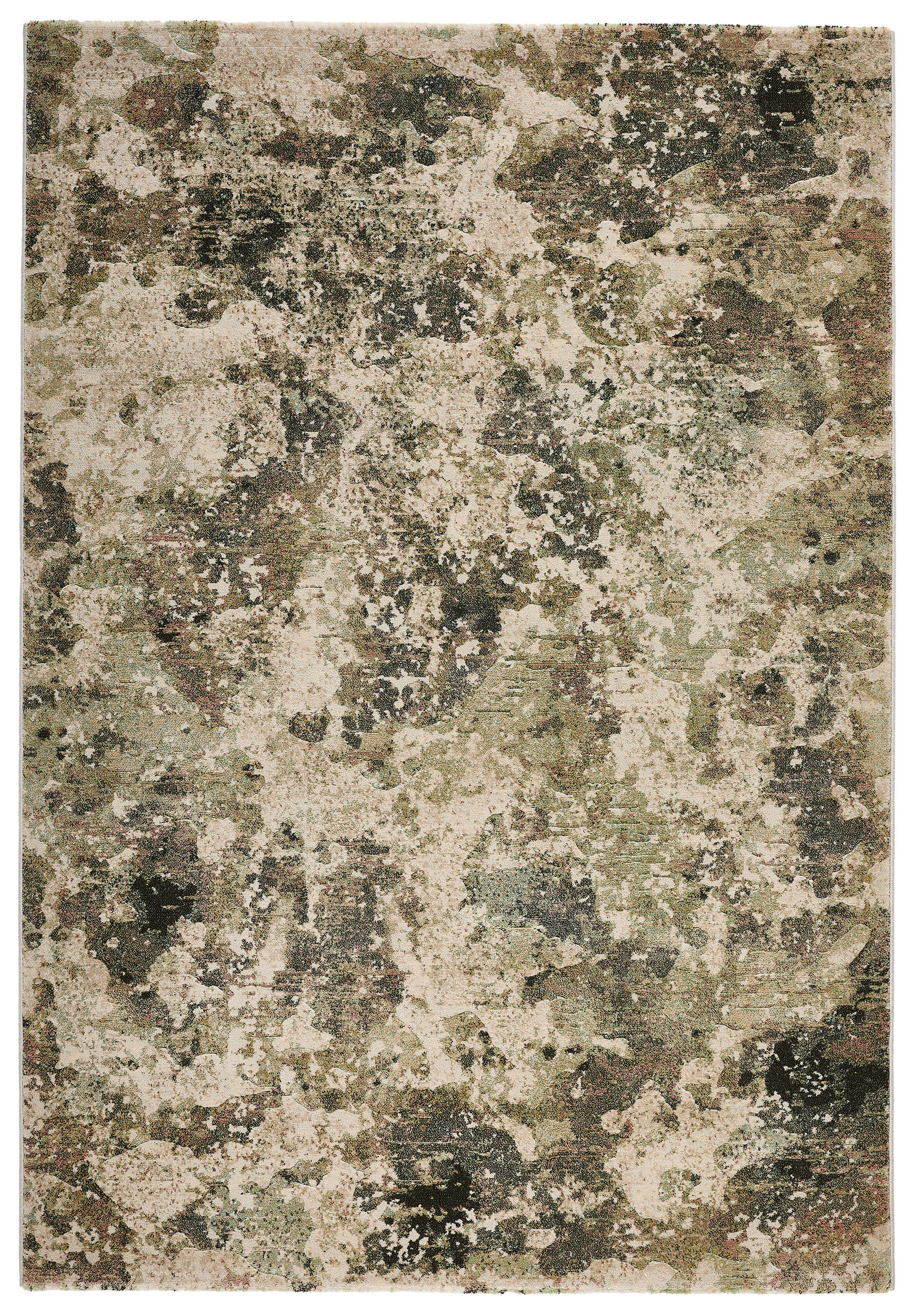 WEBTEPPICH 80/150 cm Argentum Multicolor, Dunkelgrün  - Dunkelgrün/Multicolor, Design, Textil (80/150cm) - Novel