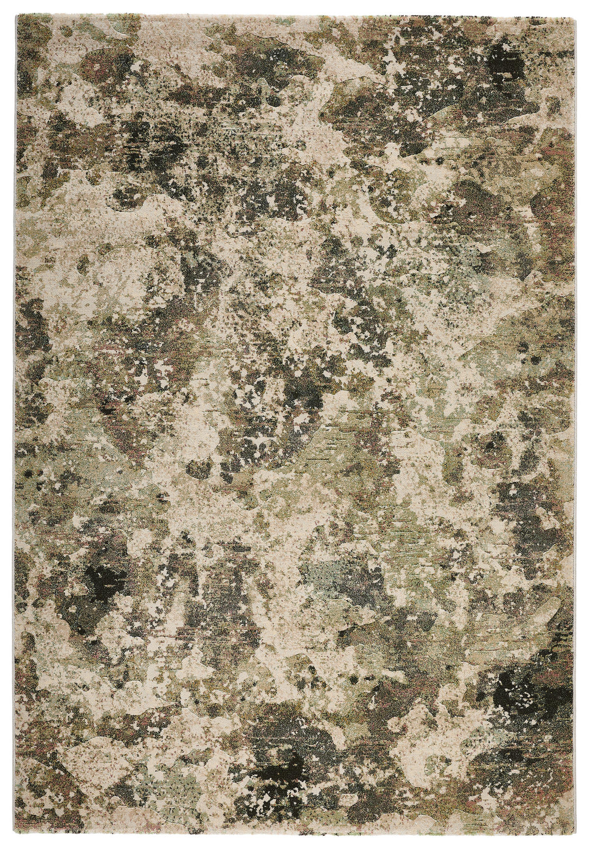 WEBTEPPICH 133/195 cm Argentum Multicolor, Dunkelgrün  - Dunkelgrün/Multicolor, Design, Textil (133/195cm) - Novel